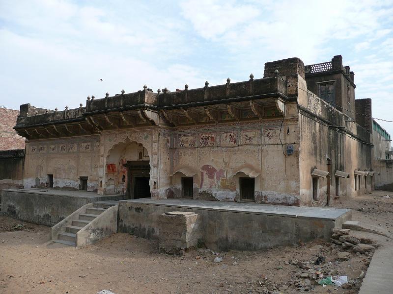 P1050710- Haveli en piteux etat a Fatehpur.JPG - Haveli en piteux état à Fatehpur